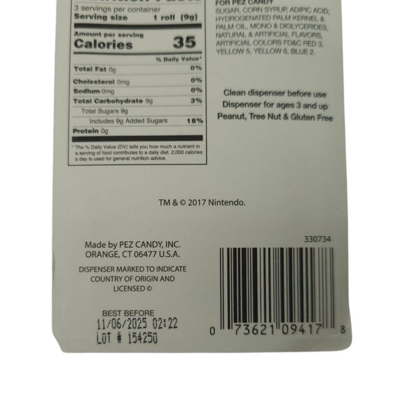 Super Mario Luigi Donkey Kong PEZ Candy & Dispenser Collectibles Lot Of 3 NEW - Picture 11 of 11